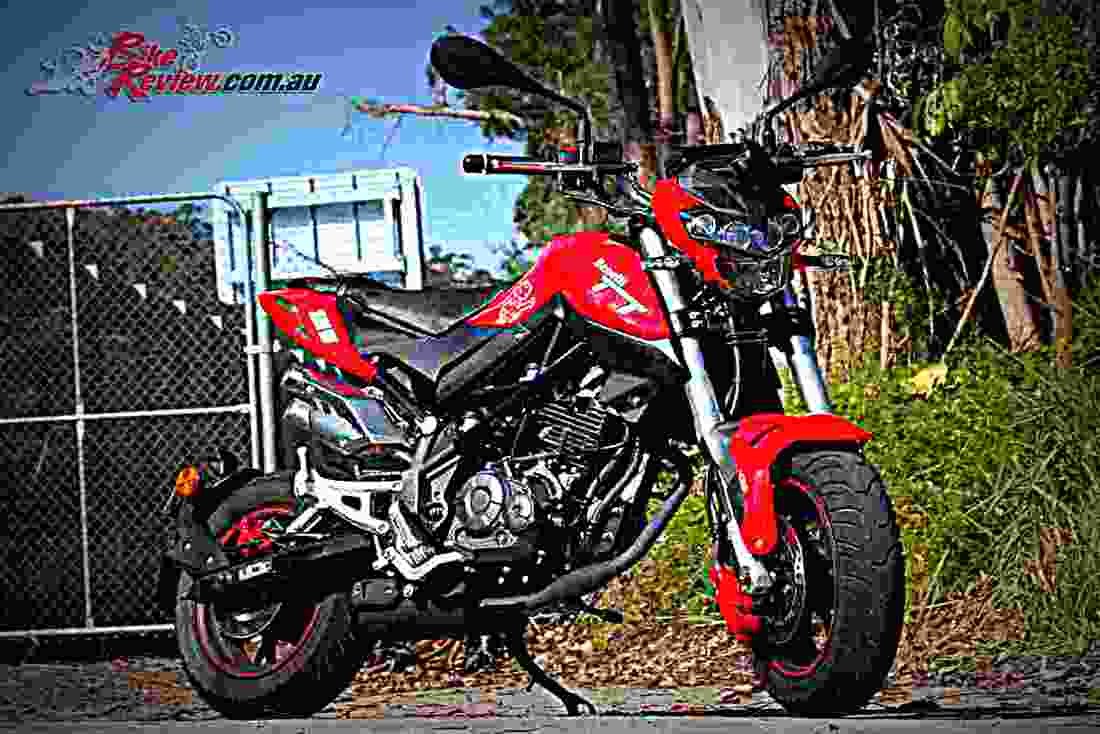 Benelli Tornado TNT 125 2017 3 motorbike A4 Photo Print