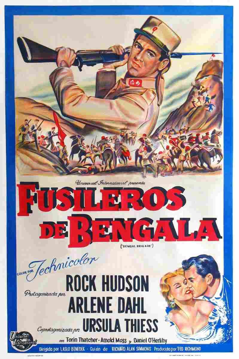 Bengal Brigade 04  film star poster A4 Photo Print