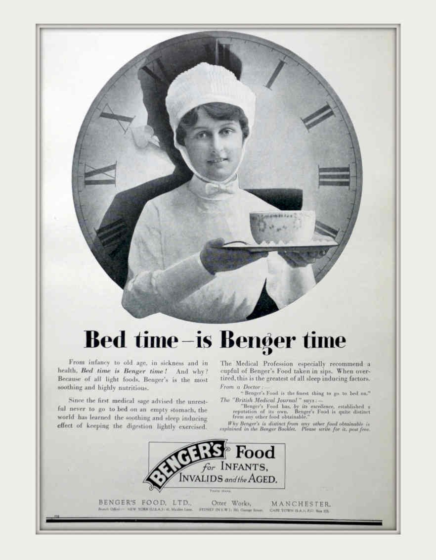 Benger Food Vintage Vintage Retro Advert Poster A4 Photo Print