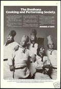 Benihana Performers Katana Vintage Retro Advert Ads A4 Photo Print