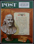 Benjamin Franklin Post 3 Vintage Retro Advert Ads A4 Photo Print