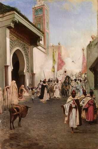 Benjamin Jean Joseph Constant Morocco A4 Photo Print