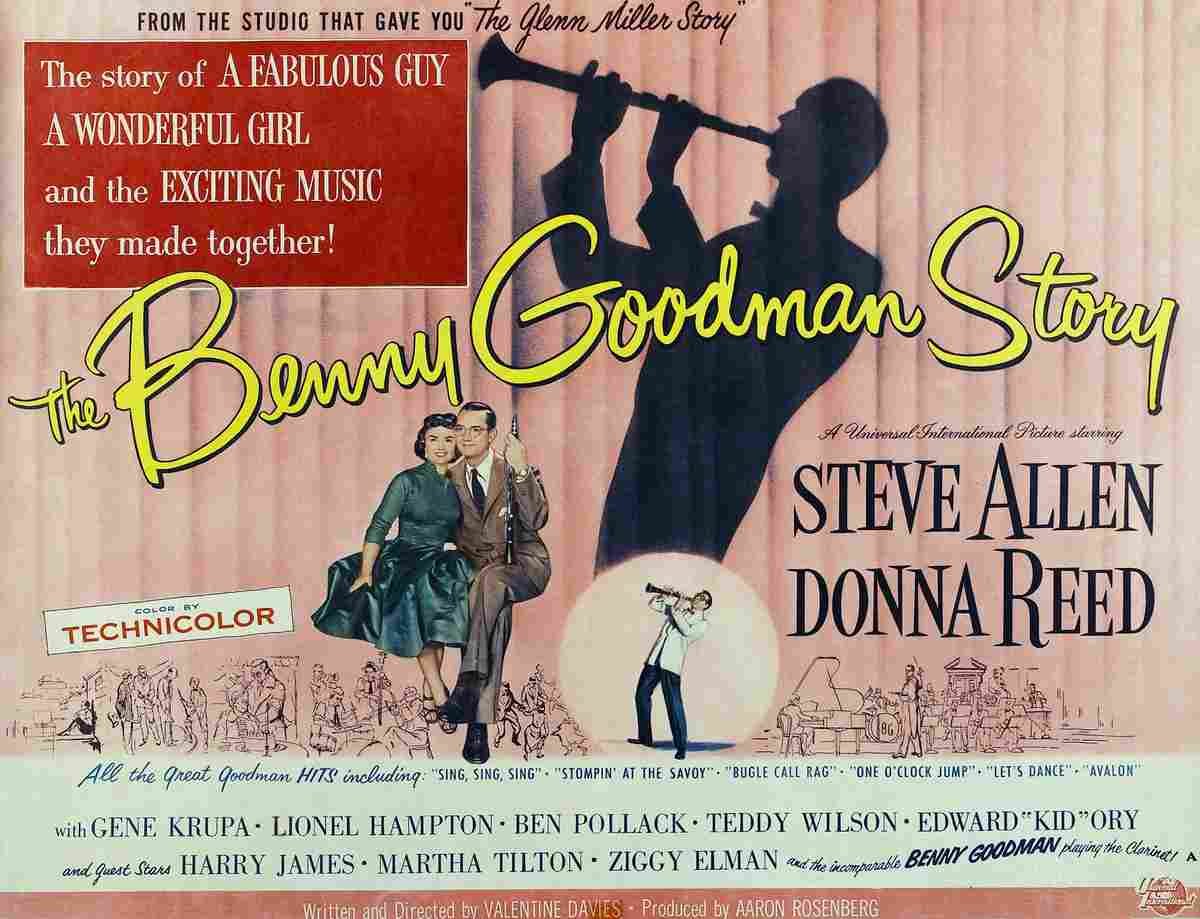 Benny Goodman Story The 01  film star poster A4 Photo Print