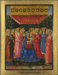 Benozzo Gozzoli The Virgin and Child with Angels A4 Photo Print