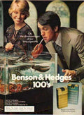 Benson Hedges Lobsters Vintage Retro Advert Ads A4 Photo Print