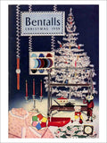 Bentalls Christmas 1959 Vintage Retro Advert Poster A4 Photo Print