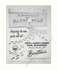 Bentima Clocks Flyer Vintage Retro Advert Poster A4 Photo Print