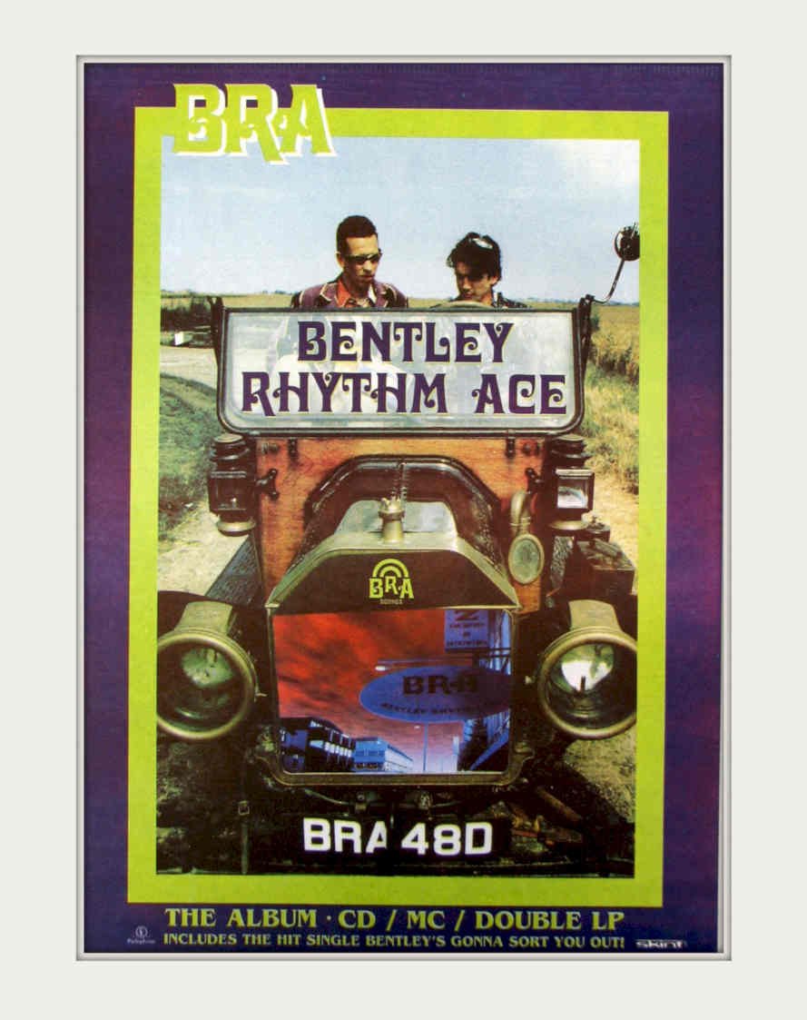 Bentley Rhythm Ace Vintage Retro Advert Poster A4 Photo Print
