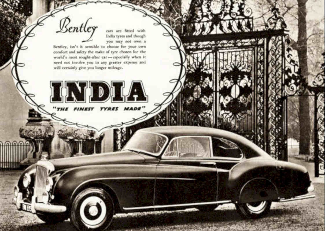 Bentley Tyres Gate Vintage Retro Advert Poster A4 Photo Print