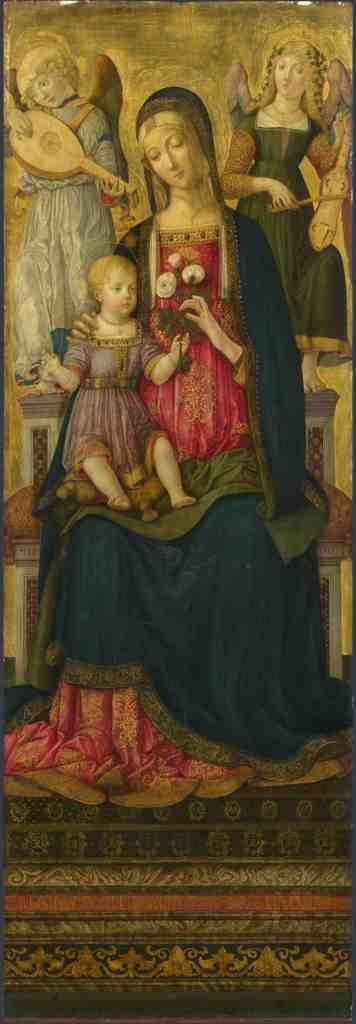 Benvenuto di Giovanni The Virgin and Child 1 A4 Photo Print