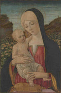 Benvenuto di Giovanni The Virgin and Child A4 Photo Print