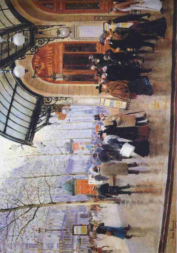 Beraud Jean 1849 1935 Theatre du Vaudeville Vintage A4 Photo Print