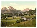 Berchtesgaden II Upper Bavaria Vintage A4 Photo Print