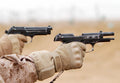 Beretta M9 Service Pistol 3 Military A4 Photo Print