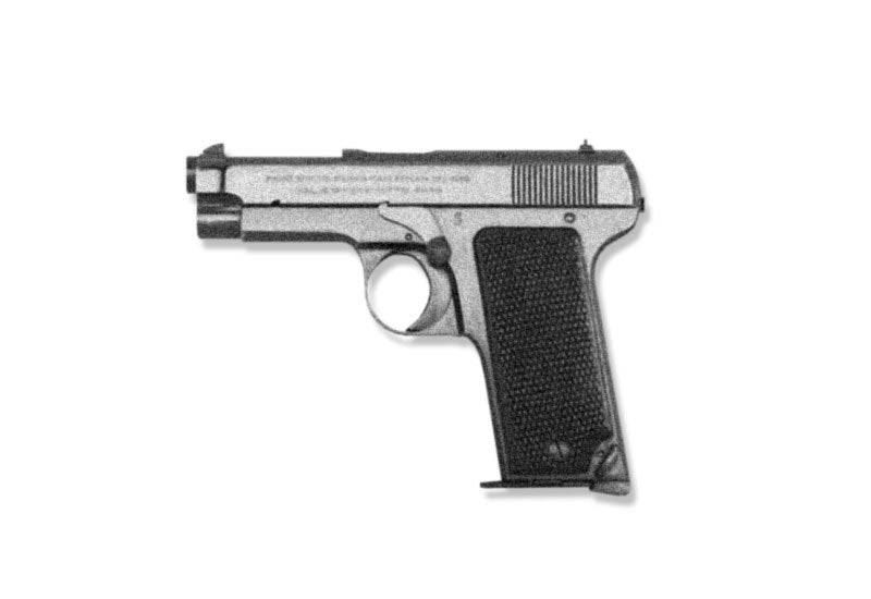 Beretta Model 1915 Pistol Military A4 Photo Print