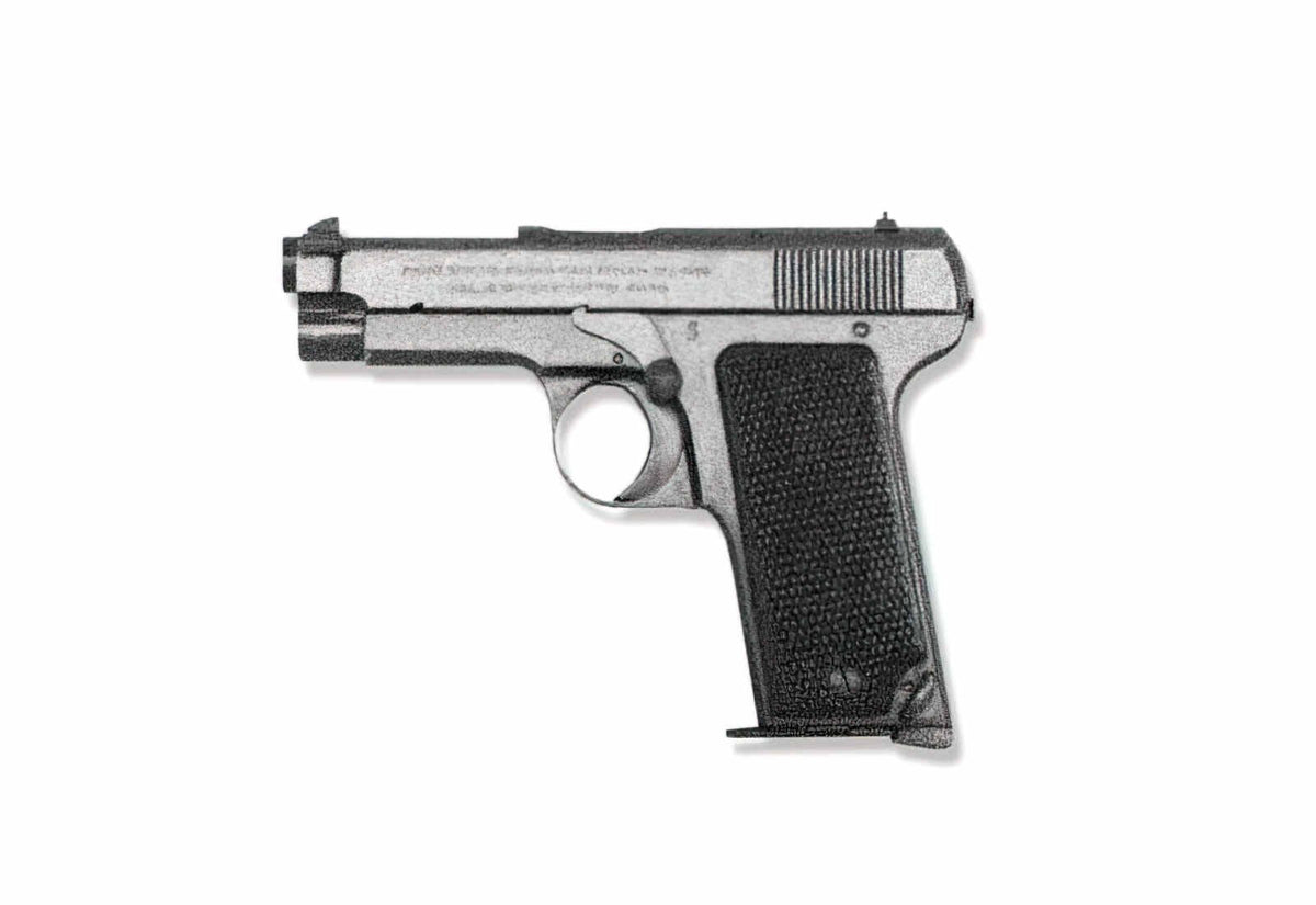 Beretta Model 1915 Pistol (2) Military A4 Photo Print