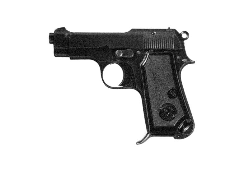 Beretta Model 1935 Pistol Military A4 Photo Print