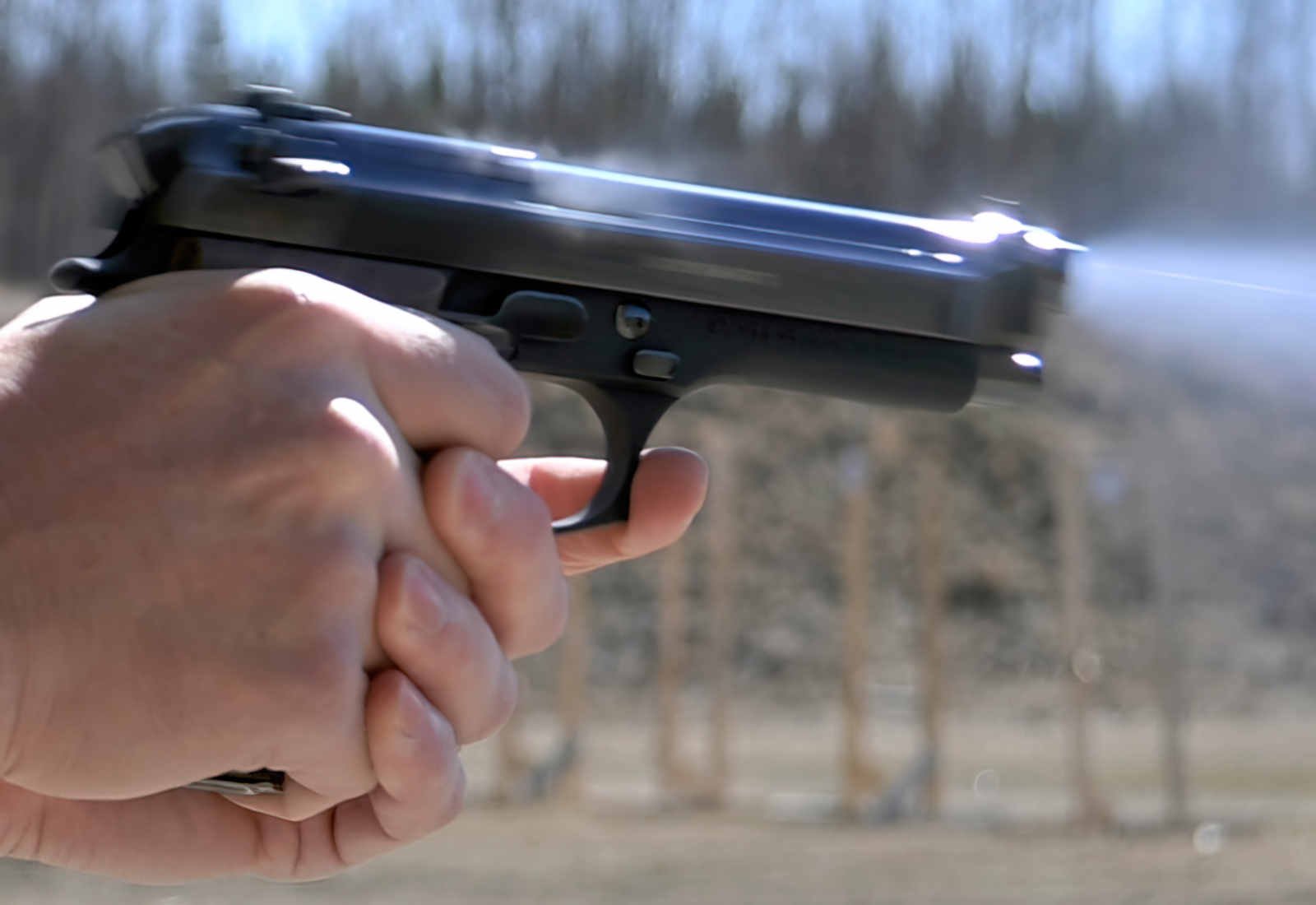 Beretta Model 92 2 (2) Military A4 Photo Print