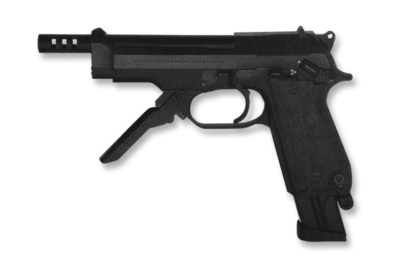 Beretta Model 93r Military A4 Photo Print