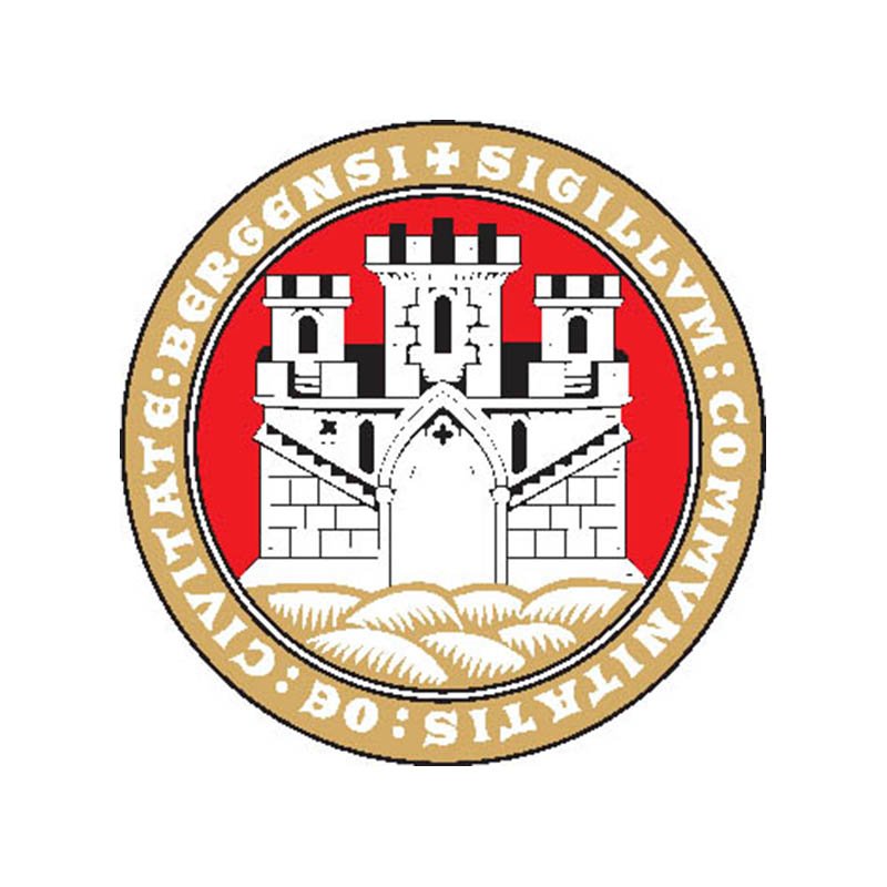 Bergen City Seal N6337 A4 Photo Print