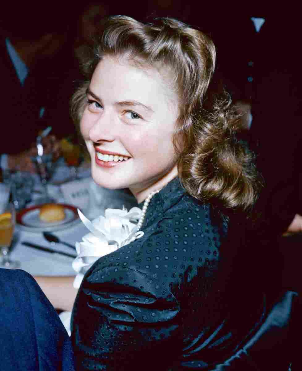 Bergman Ingrid 08 film star poster A4 Photo Print