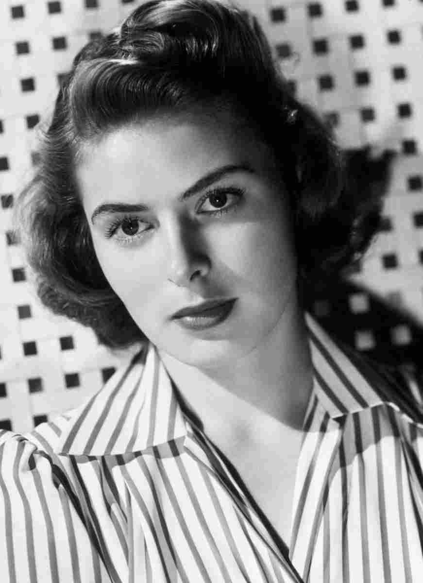 Bergman Ingrid 10 film star poster A4 Photo Print