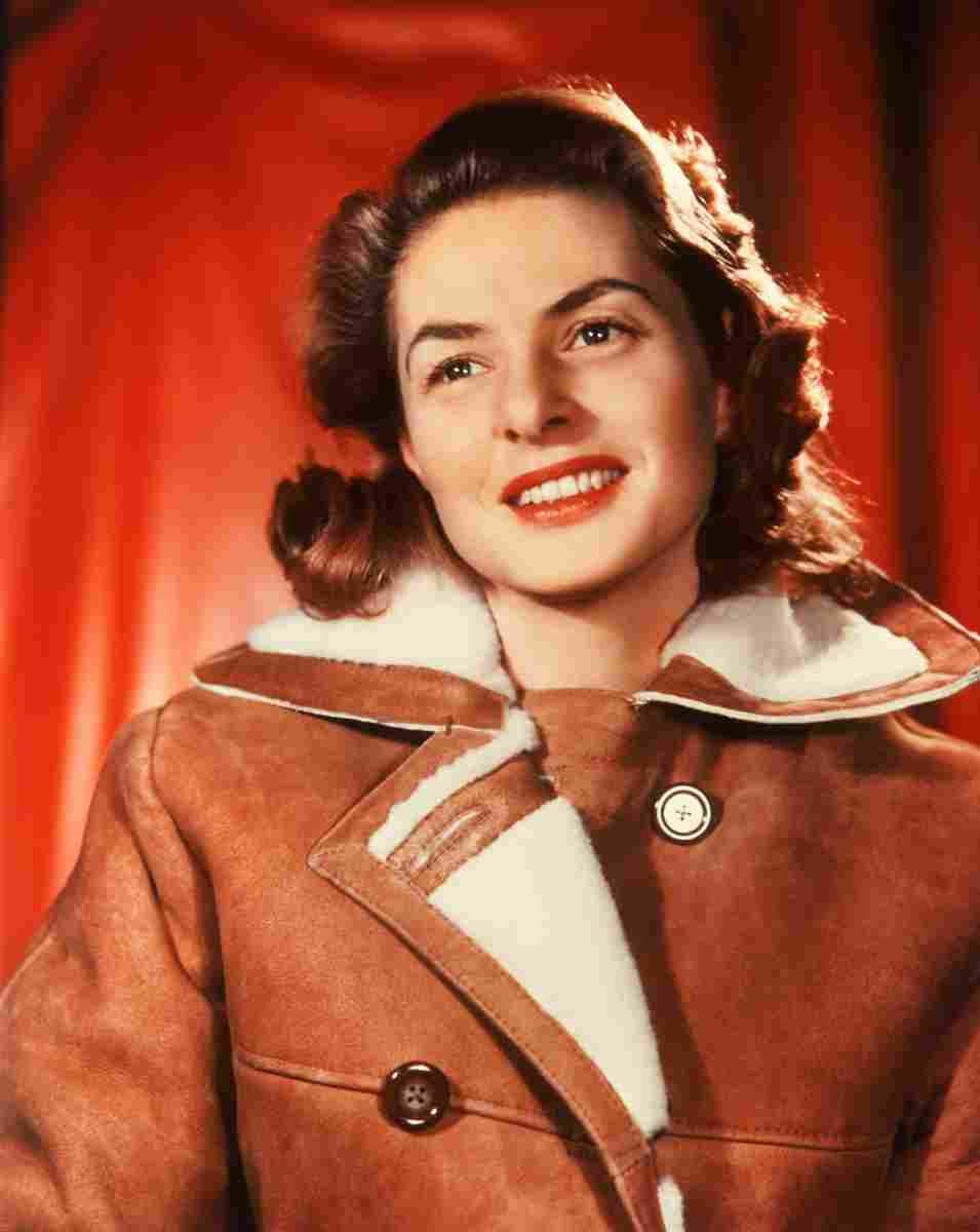 Bergman Ingrid 13 film star poster A4 Photo Print