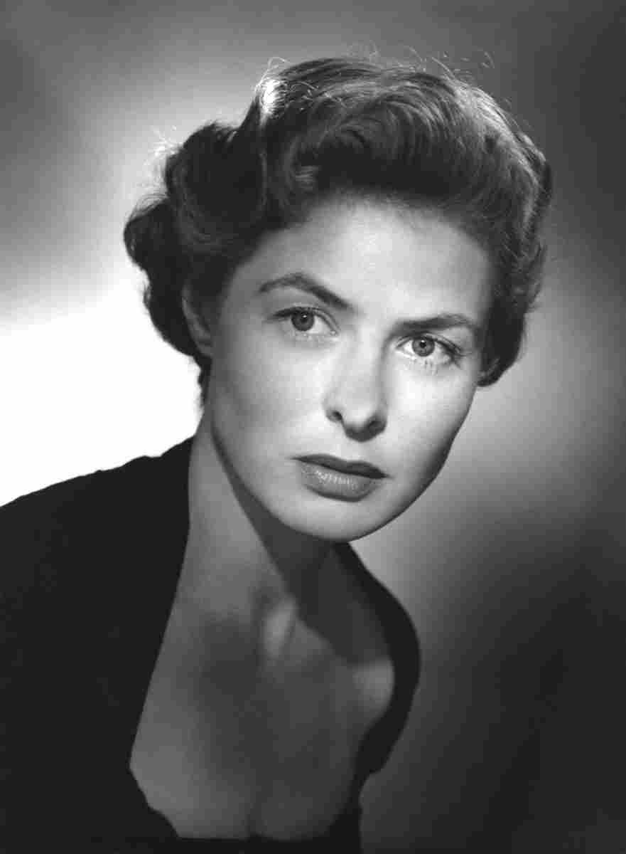 Bergman Ingrid 14 film star poster A4 Photo Print
