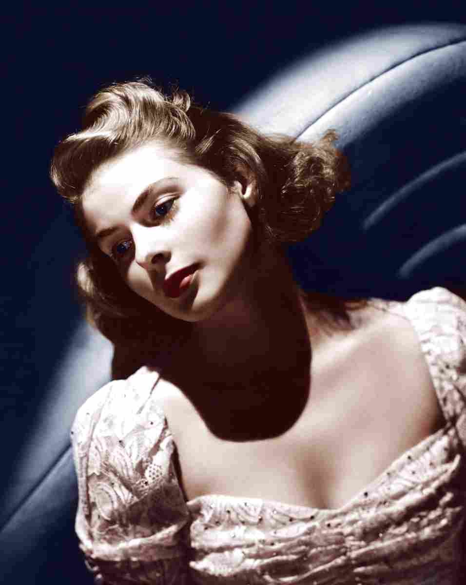 Bergman Ingrid 1C film star poster A4 Photo Print