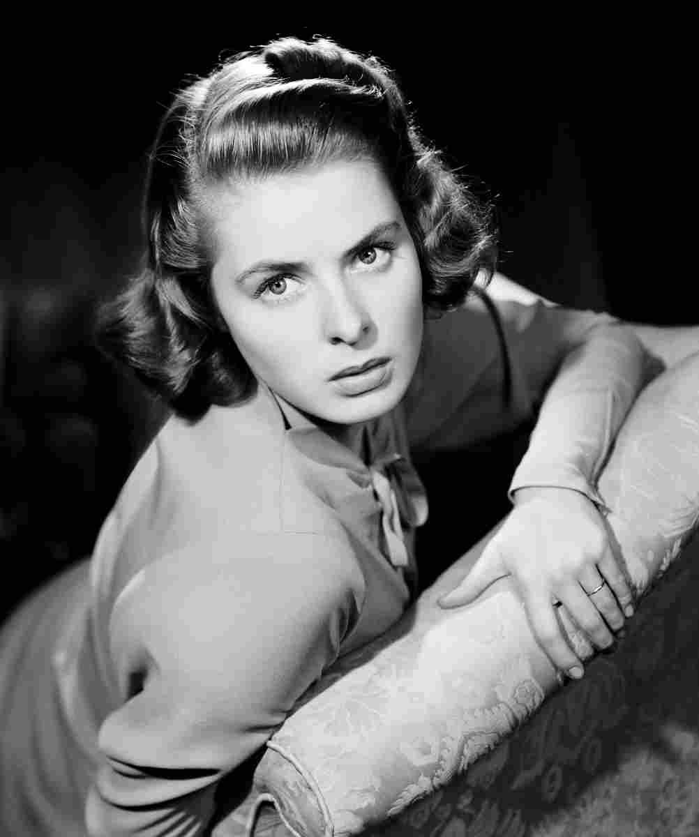 Bergman Ingrid 7 film star poster A4 Photo Print