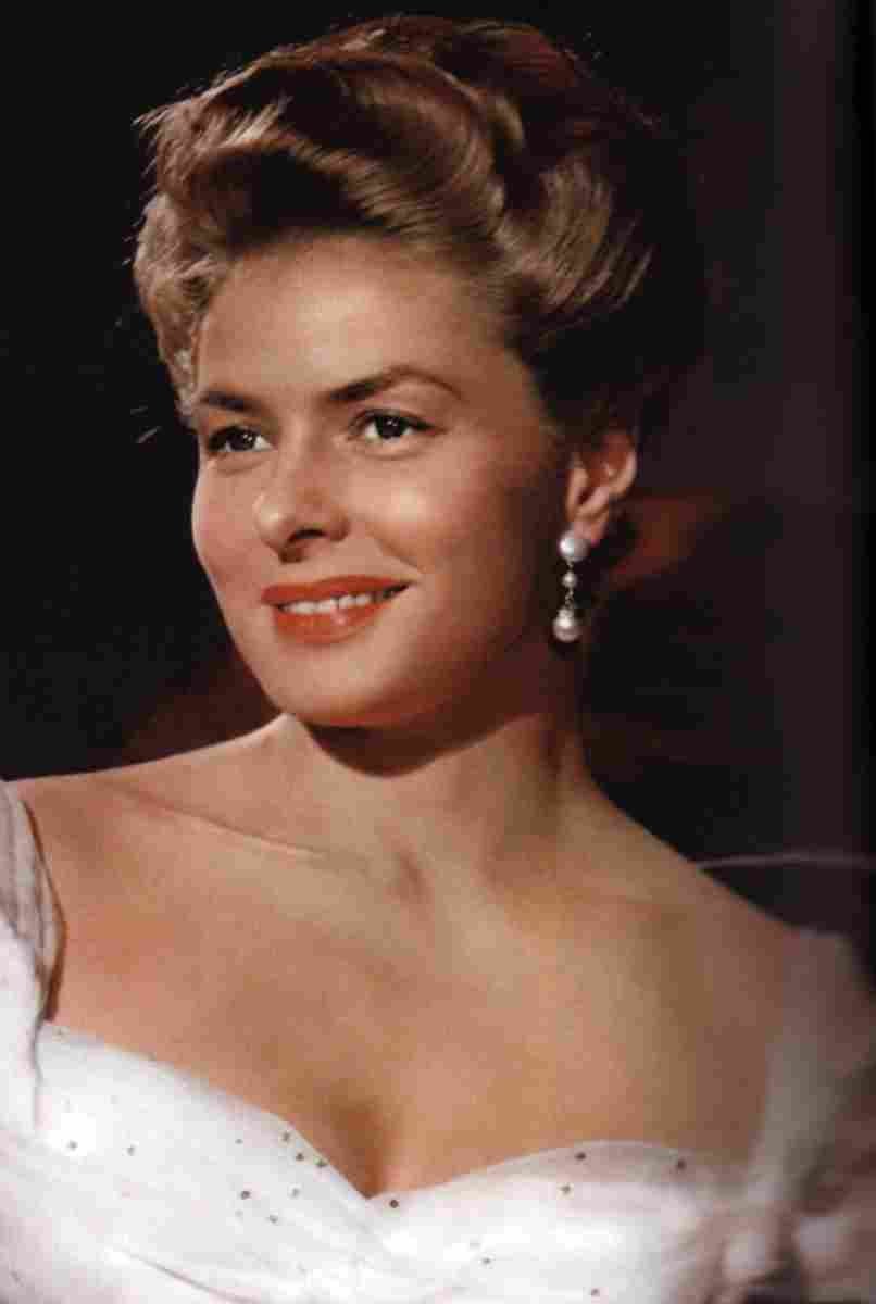 Bergman Ingrid Elena et les hommes 1 film star poster A4 Photo Print