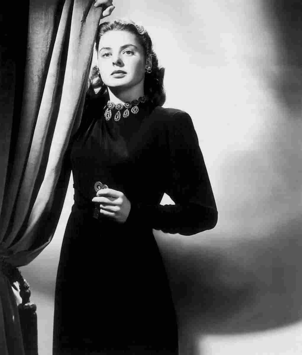 Bergman Ingrid Notorious z2 film star poster A4 Photo Print