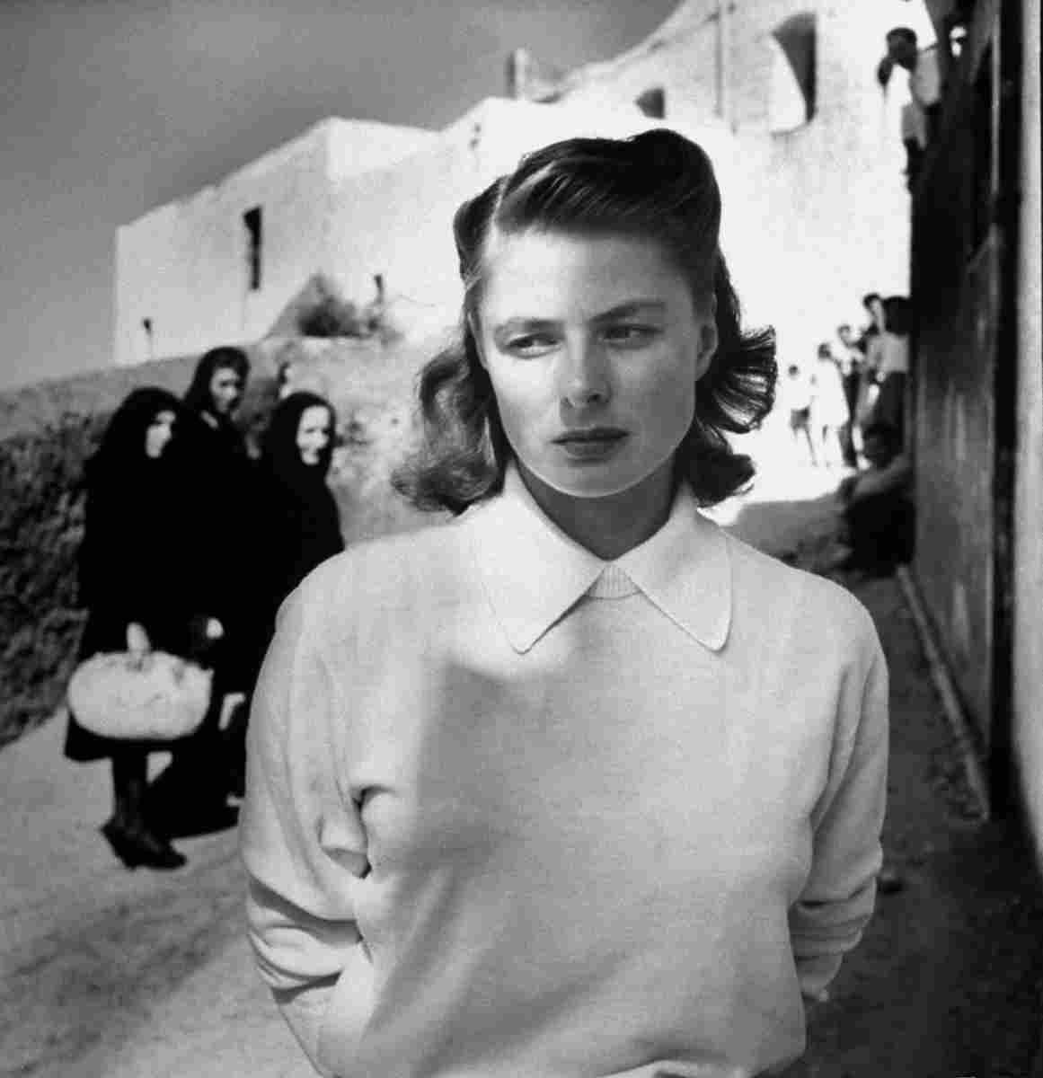 Bergman Ingrid Stromboli z2 film star poster A4 Photo Print