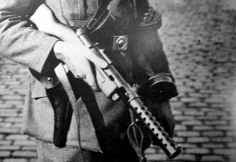 Bergmann Mp18 Smg Military A4 Photo Print