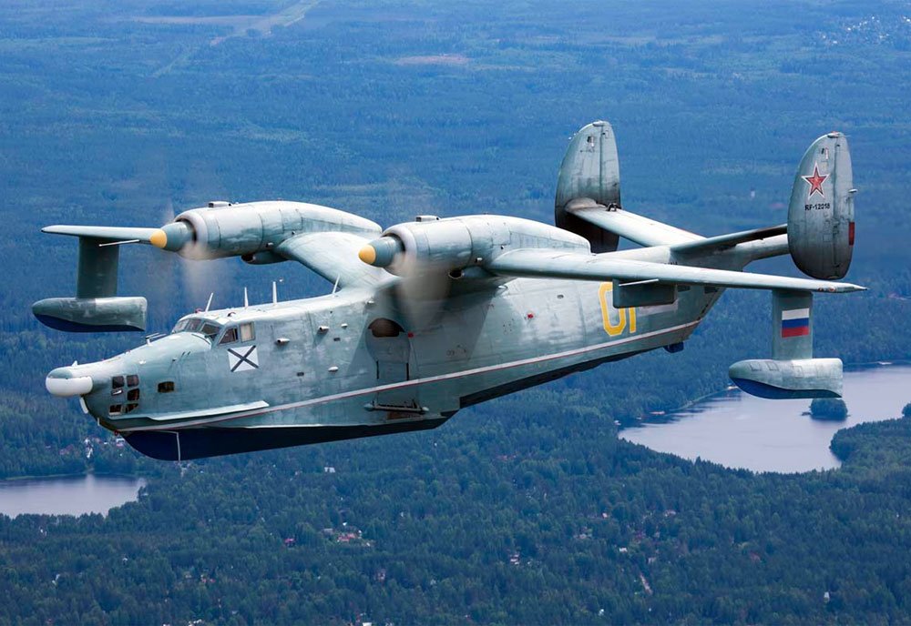 Beriev Be12 Mail Flying Boat Aircraft Soviet Union 2 Military A4 Photo Print