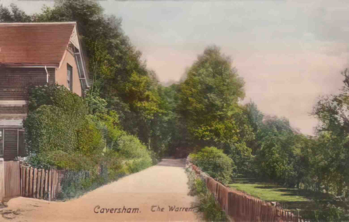 Berkshire Caversham The Warren 1900s Vintage A4 Photo Print