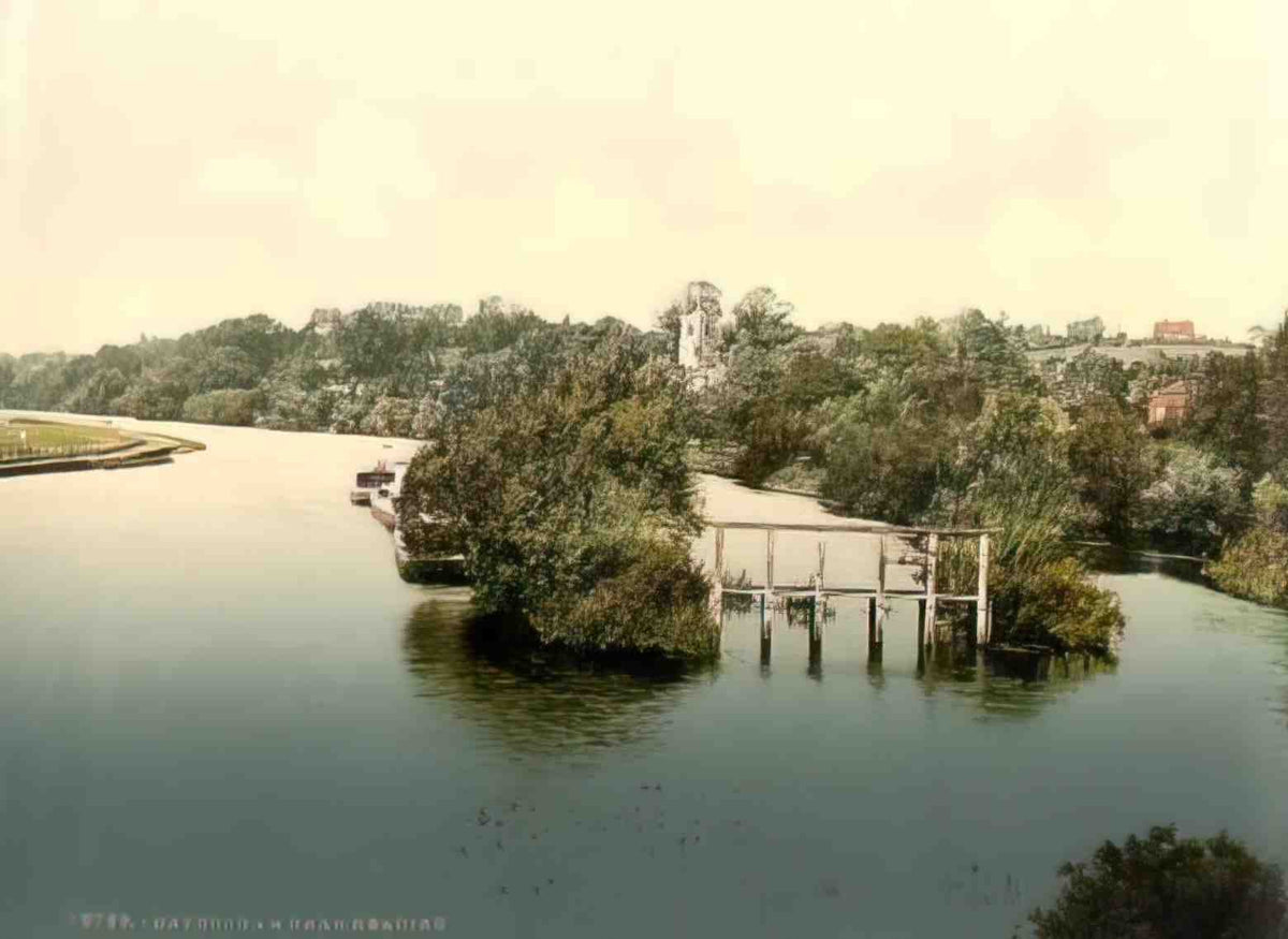 Berkshire Caversham Vintage A4 Photo Print