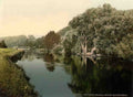 Berkshire Cliveden Reach and House Vintage A4 Photo Print