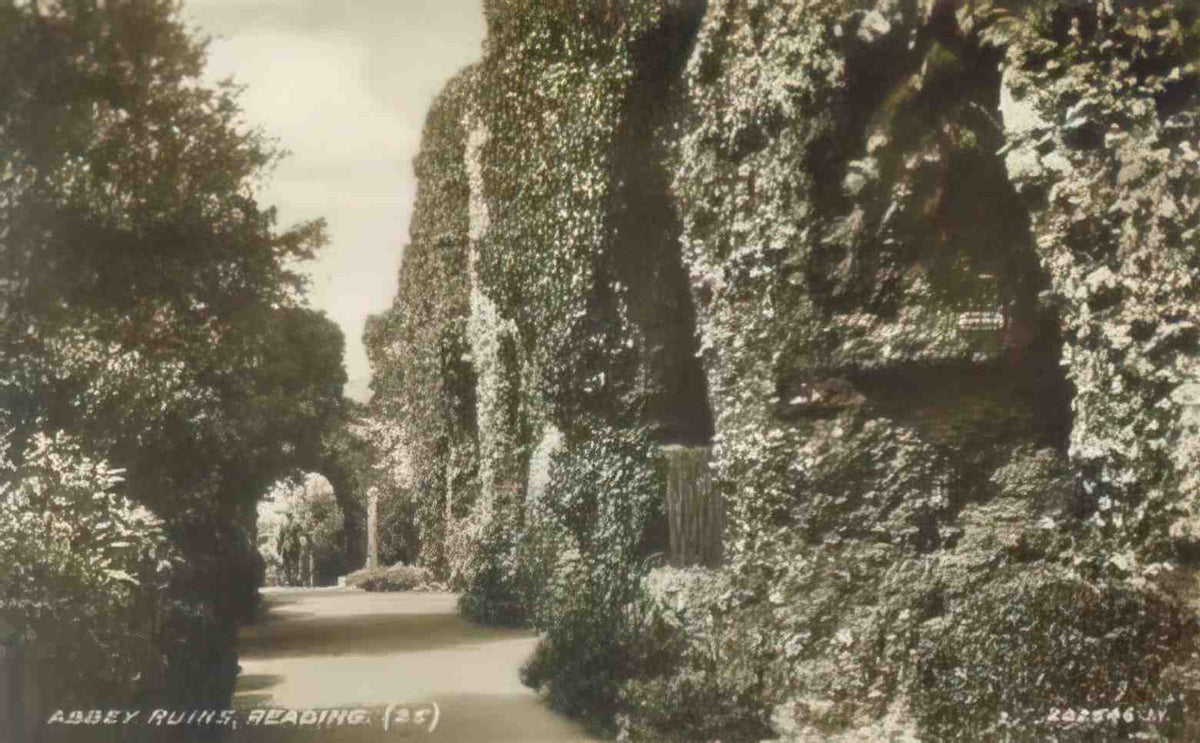Berkshire Reading Abbey Ruins 1930s Vintage A4 Photo Print