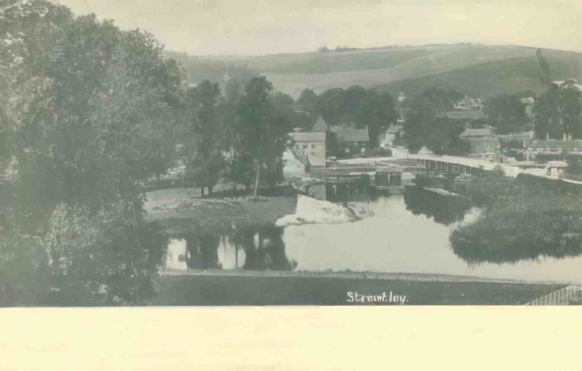 Berkshire Streatley 1900s Vintage A4 Photo Print