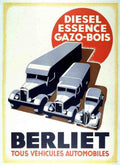 Berliet 1940 Vintage A4 Photo Print