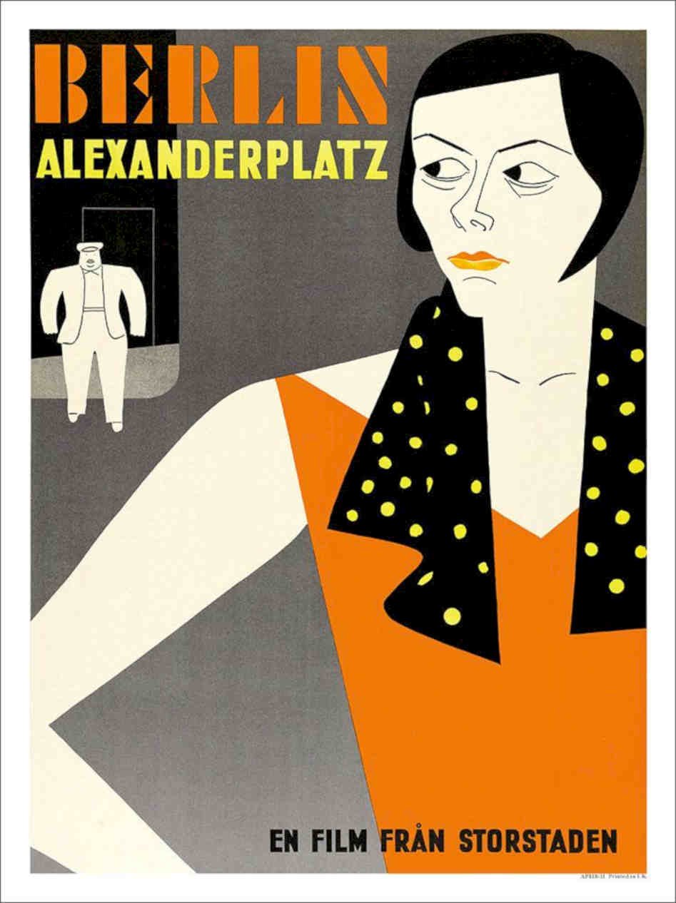 Berlin Alexanderplatz Movie Poster Vintage Retro Advert Poster A4 Photo Print