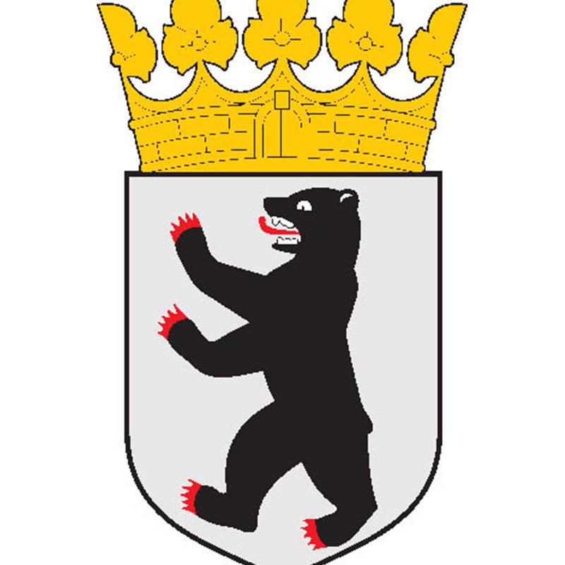Berlin Coat Of Arms N1183 A4 Photo Print