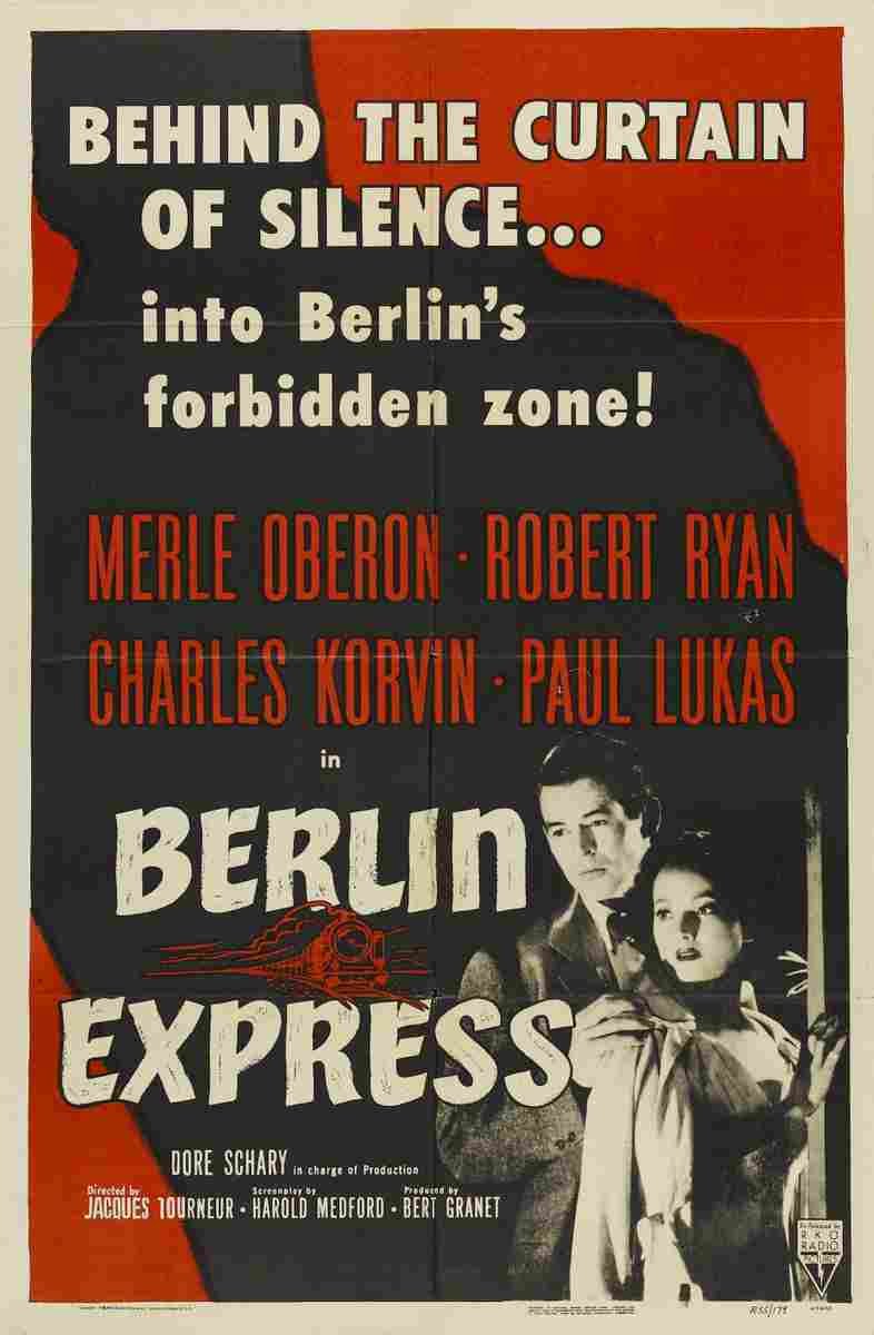 Berlin Express 02  film star poster A4 Photo Print