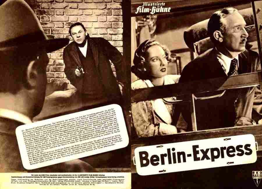 Berlin Express 04  film star poster A4 Photo Print