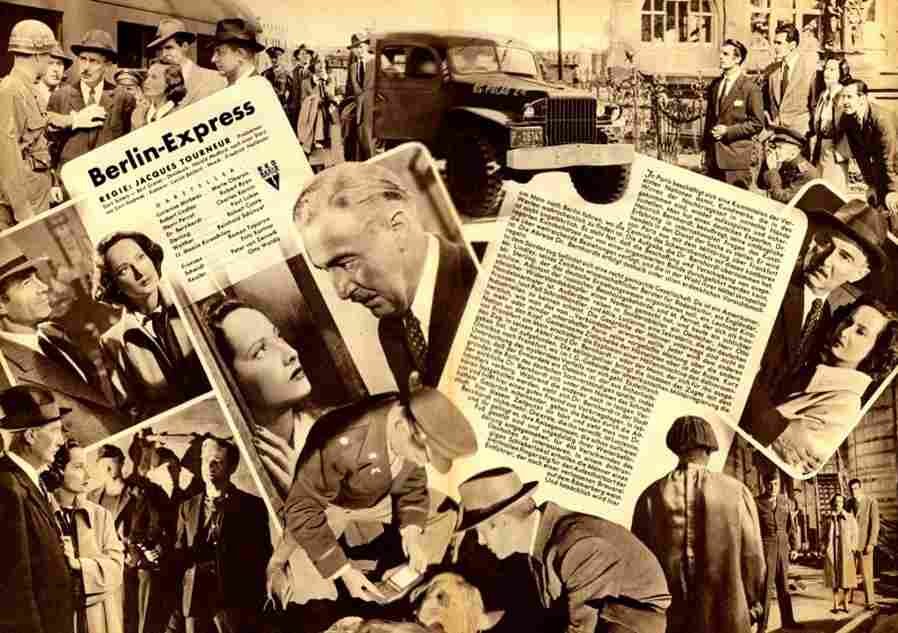 Berlin Express 05  film star poster A4 Photo Print