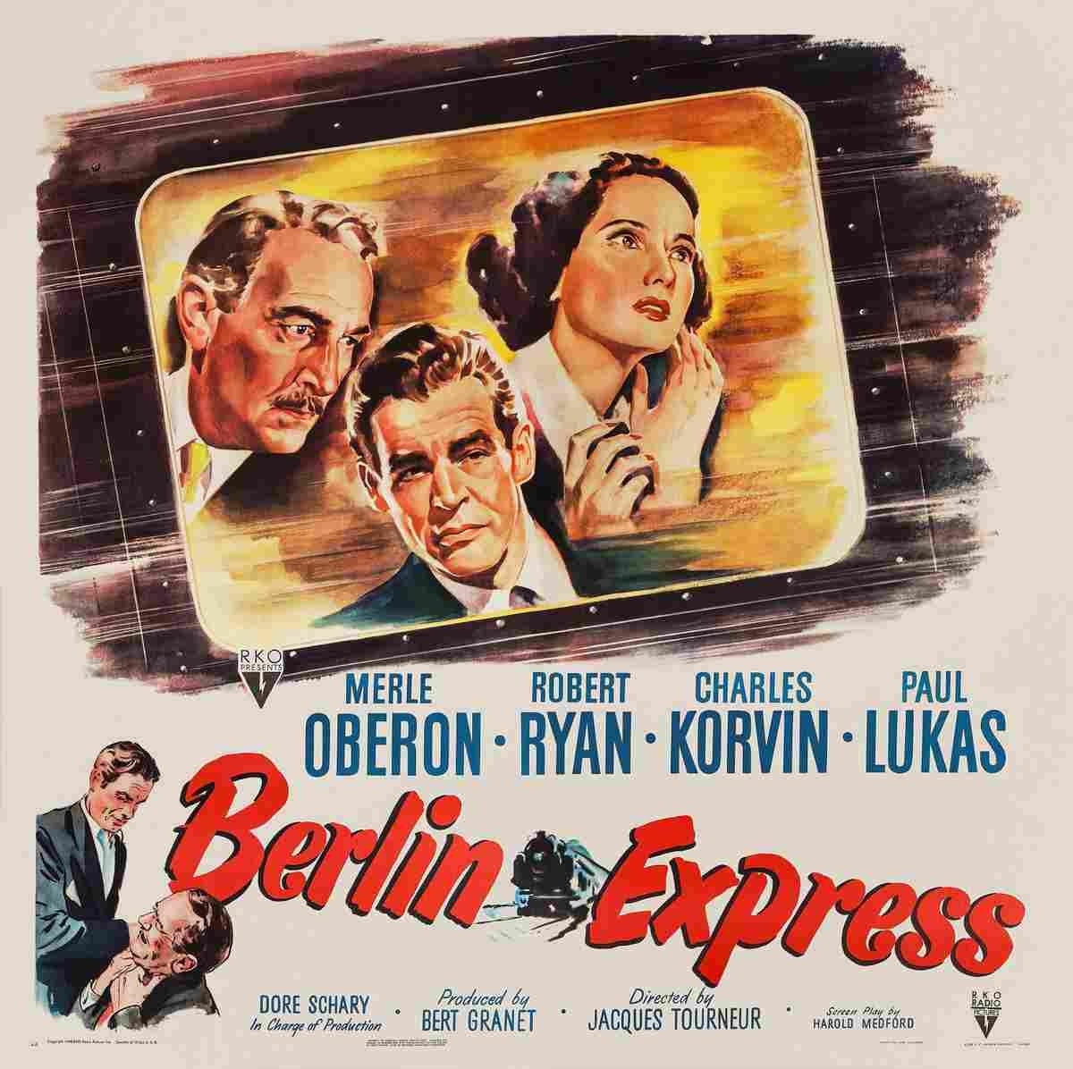 Berlin Express 06  film star poster A4 Photo Print