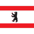 Berlin Flag N1184 A4 Photo Print