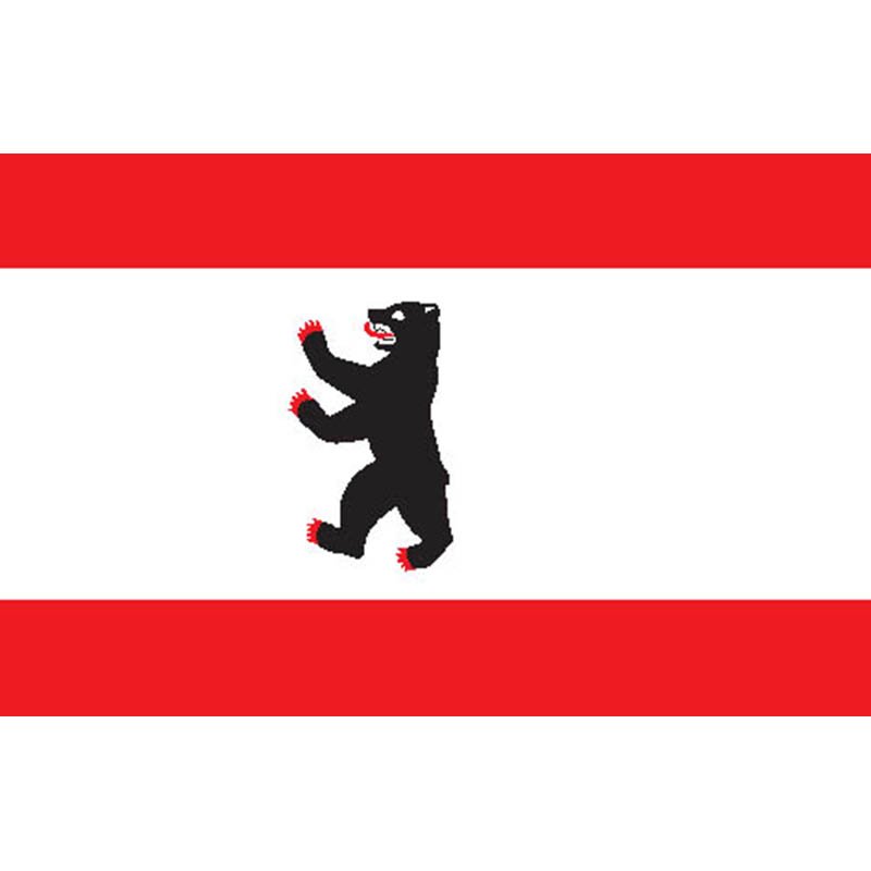 Berlin Flag N1184 A4 Photo Print