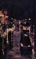 Berlin Leipziger Street Lesser Ury Impressionism European A4 Photo Print